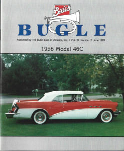THE BUICK BUGLE 1989 JUNE - '56 MODEL 46C, '63 SPECIAL SKYLARK